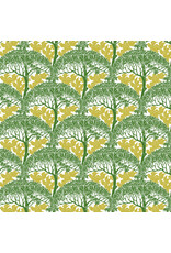 William Morris & Co. Morris & Co, Bedford Park, Small The Savric in Sunshine, Fabric Half-Yards