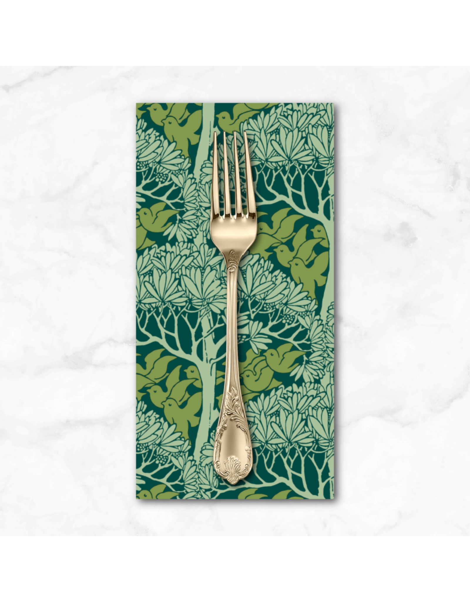 PD's William Morris Collection Morris & Co, Bedford Park, The Savric in Forest, Dinner Napkin