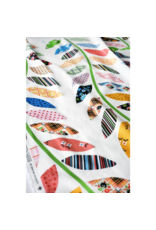 Denyse Schmidt Made Easy, Leafy Vine Cheater in Ivory, Fabric Half-Yards