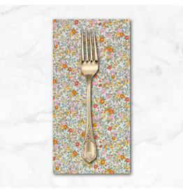 PD's Sevenberry Collection Cheerful, Rose Floral in Blush, Dinner Napkin