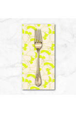 PD's Carolyn Friedlander Collection Memento, Seagrapes in Neon Yellow, Dinner Napkin