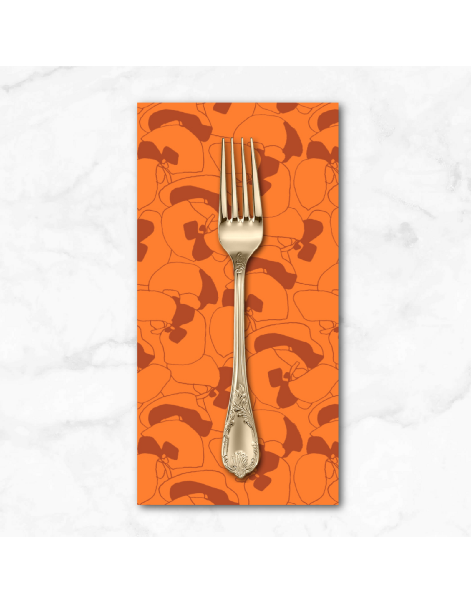 PD's Carolyn Friedlander Collection Memento, Seagrapes in Orange, Dinner Napkin