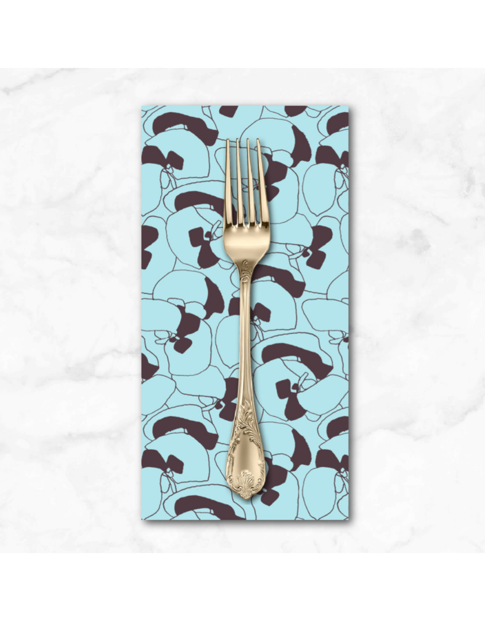 PD's Carolyn Friedlander Collection Memento, Seagrapes in Polar, Dinner Napkin