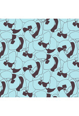 Carolyn Friedlander Memento, Seagrapes in Polar, Fabric Half-Yards