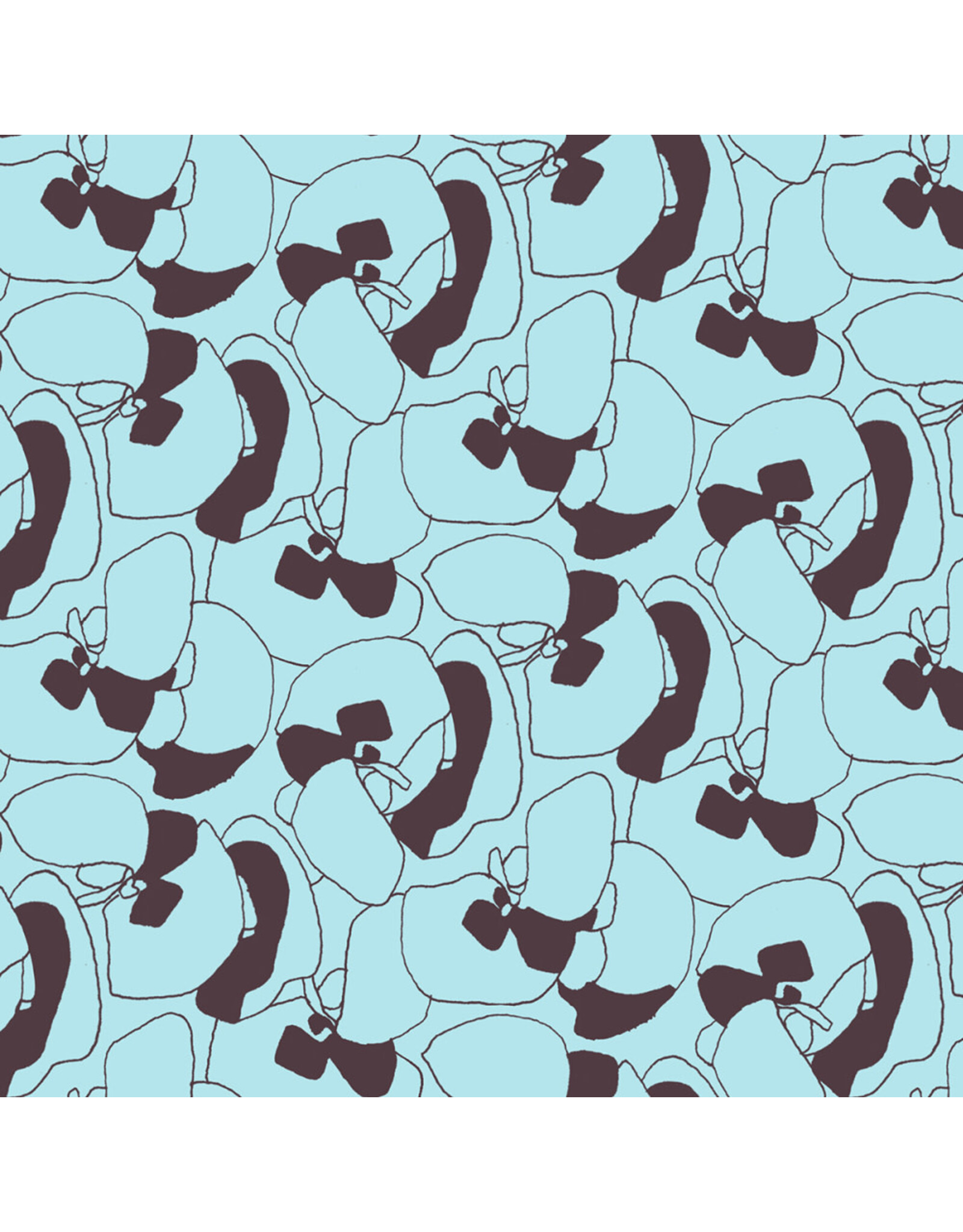 Carolyn Friedlander Memento, Seagrapes in Polar, Fabric Half-Yards