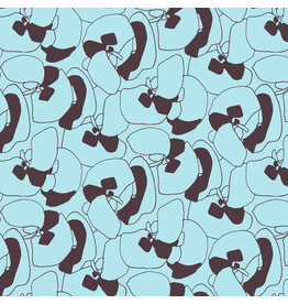 Carolyn Friedlander Memento, Seagrapes in Polar, Fabric Half-Yards