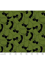 PD's Carolyn Friedlander Collection Memento, Seagrapes in Sarah Green, Dinner Napkin