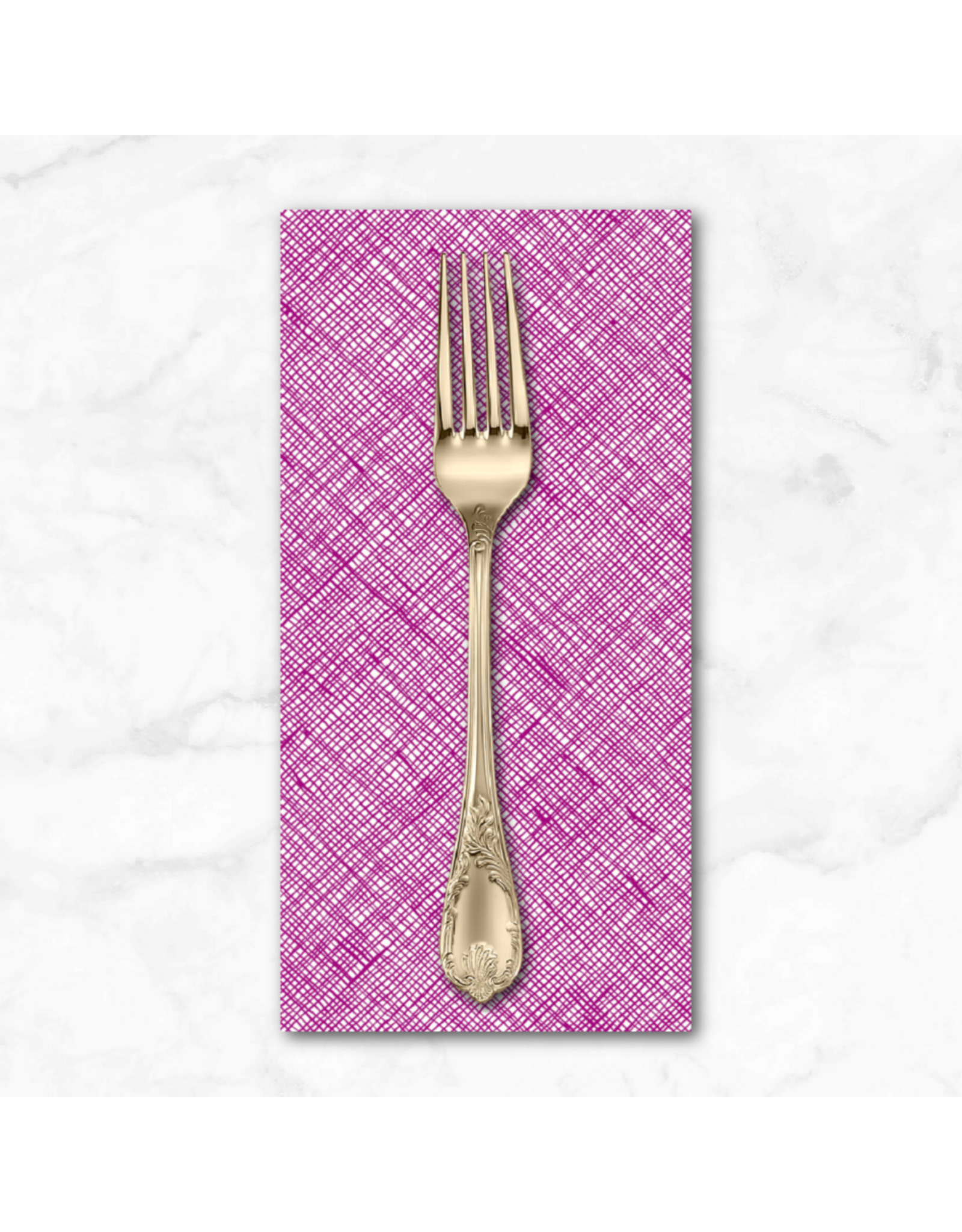 PD's Carolyn Friedlander Collection Memento, Crosshatch in Cheshire, Dinner Napkin