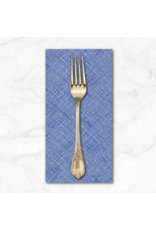 PD's Carolyn Friedlander Collection Memento, Crosshatch in Lapis, Dinner Napkin