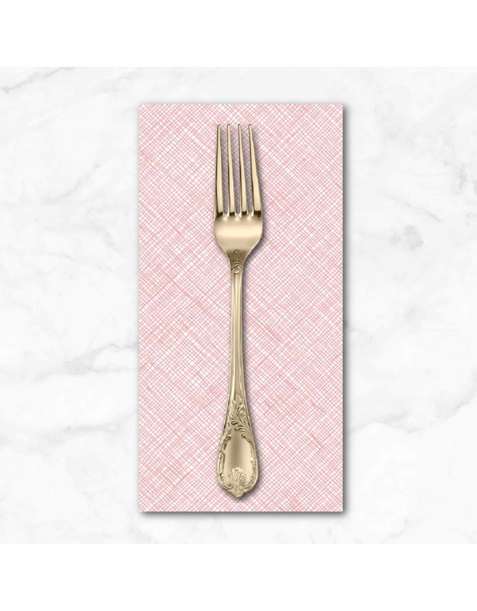 PD's Carolyn Friedlander Collection Memento, Crosshatch in Lavender, Dinner Napkin