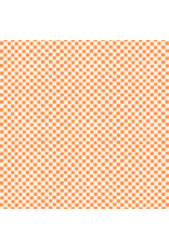 Carolyn Friedlander Memento, Tracks in Pumpkin, Fabric Half-Yards