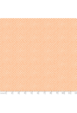 Carolyn Friedlander Memento, Tracks in Pumpkin, Fabric Half-Yards