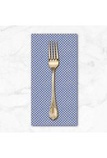 PD's Carolyn Friedlander Collection Memento, Tracks in Royal Blue, Dinner Napkin
