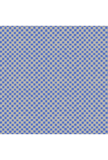 Carolyn Friedlander Memento, Tracks in Royal Blue, Fabric Half-Yards