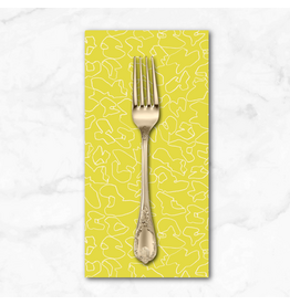 PD's Carolyn Friedlander Collection Memento, Walnuts in Citron, Dinner Napkin