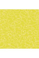 Carolyn Friedlander Memento, Walnuts in Citron, Fabric Half-Yards