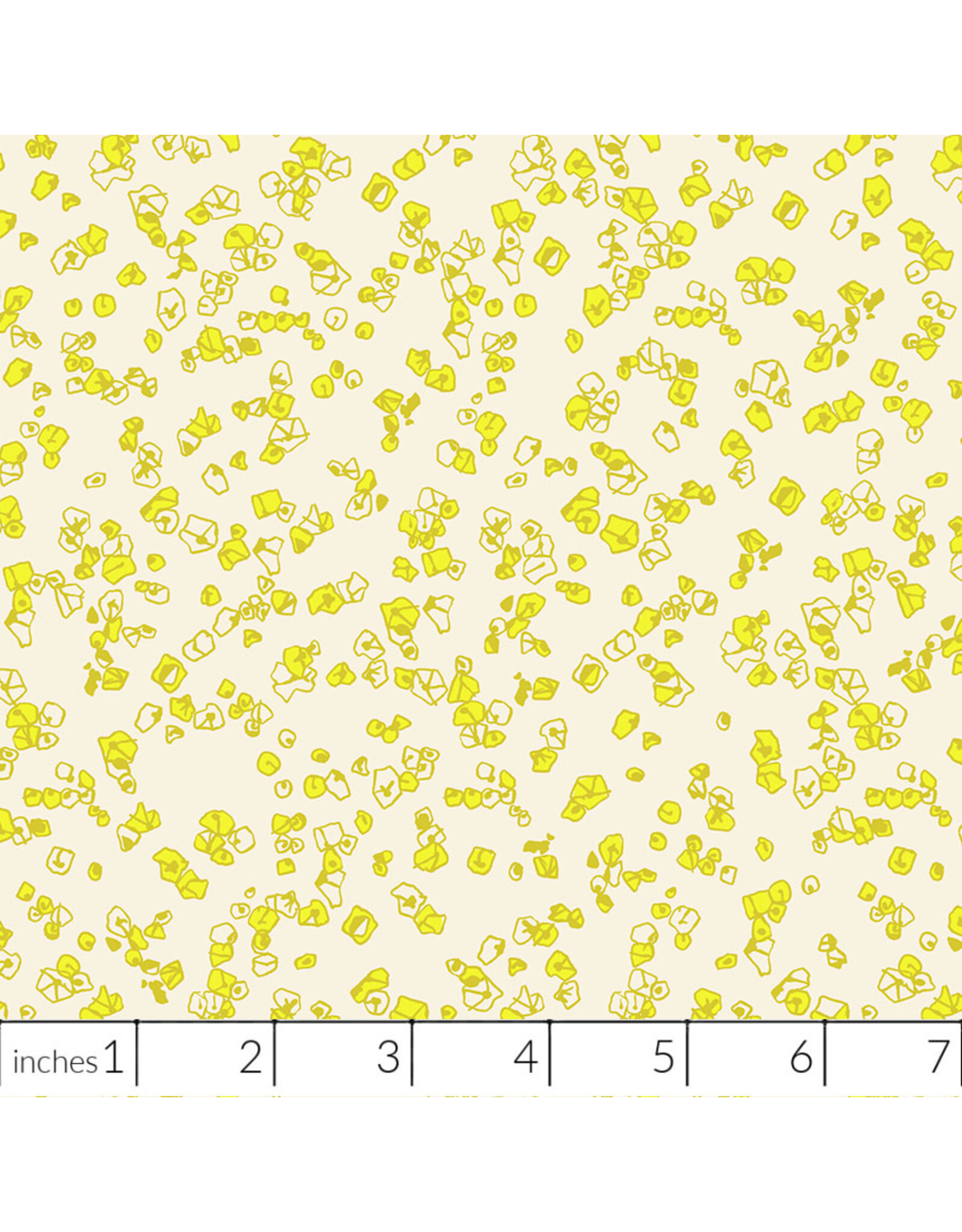PD's Carolyn Friedlander Collection Memento, Grit in Citron, Dinner Napkin