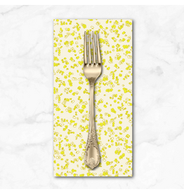 PD's Carolyn Friedlander Collection Memento, Grit in Citron, Dinner Napkin