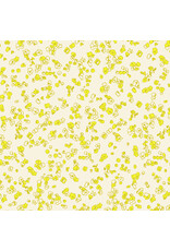 Carolyn Friedlander Memento, Grit in Citron, Fabric Half-Yards