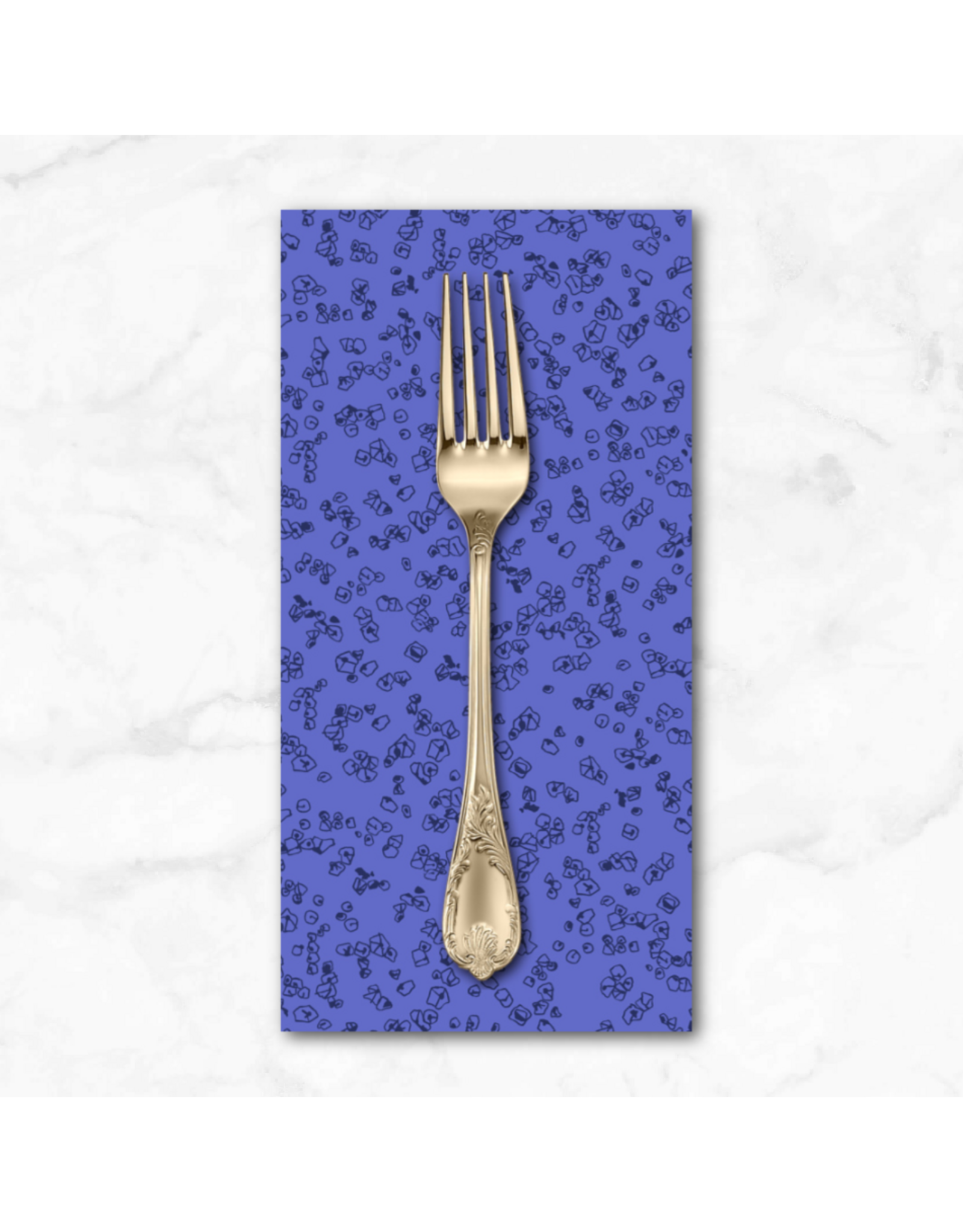 PD's Carolyn Friedlander Collection Memento, Grit in Lapis, Dinner Napkin