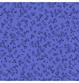 Carolyn Friedlander Memento, Grit in Lapis, Fabric Half-Yards