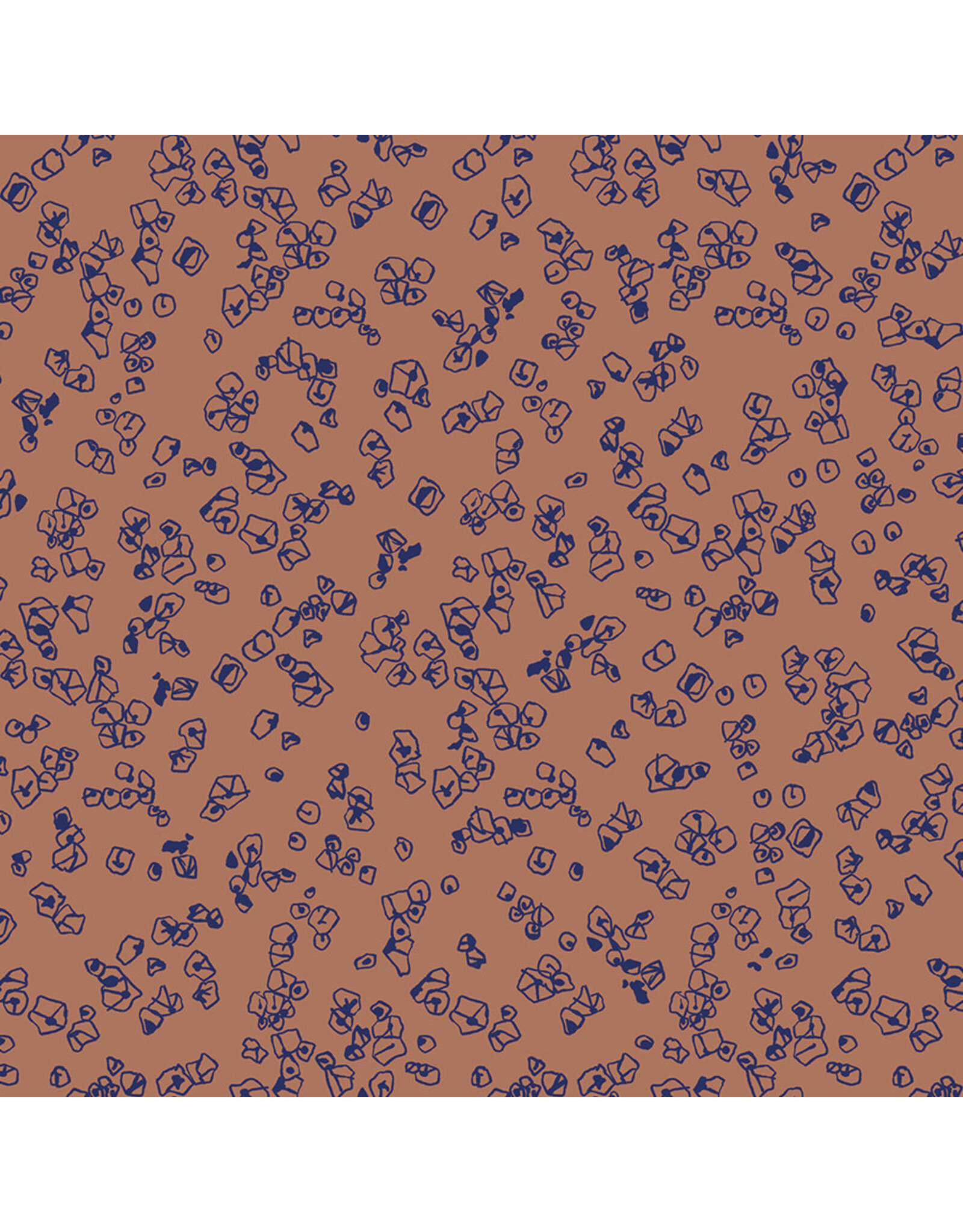 Carolyn Friedlander Memento, Grit in Smores, Fabric Half-Yards