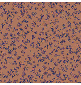 Carolyn Friedlander Memento, Grit in Smores, Fabric Half-Yards
