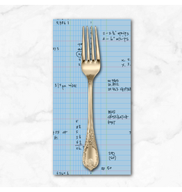 PD's Carolyn Friedlander Collection Memento, Ledger in Water Blue, Dinner Napkin