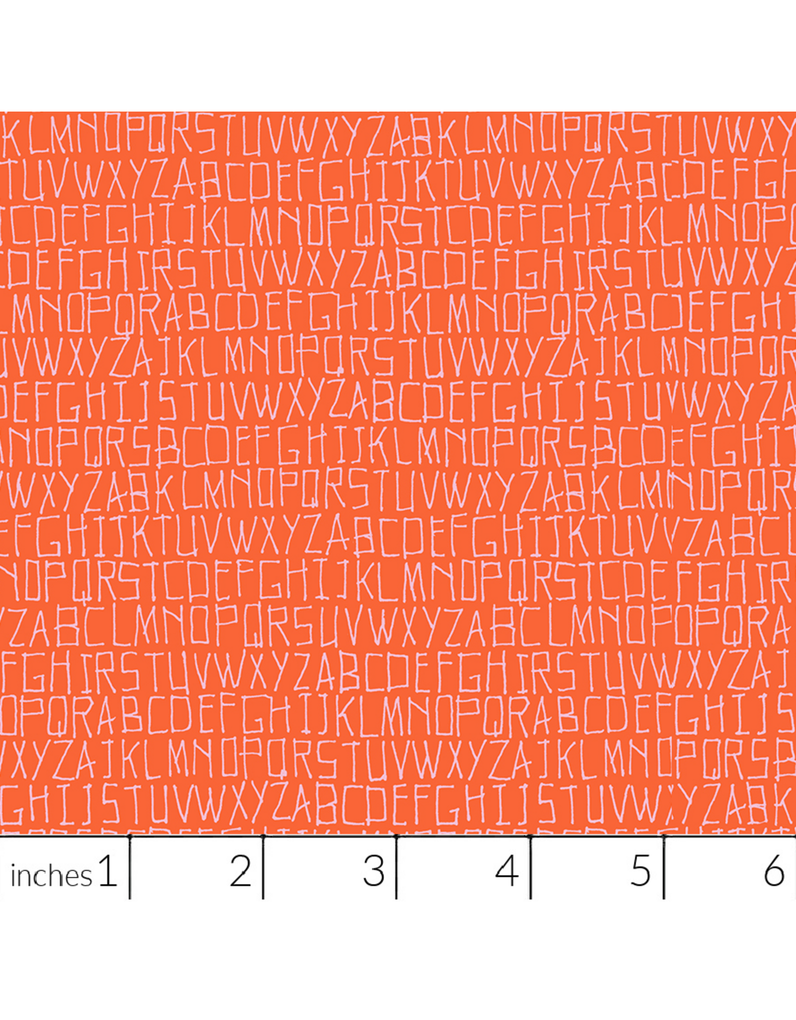 Carolyn Friedlander Memento, Alphabet in Florida, Fabric Half-Yards
