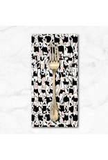 PD's Carolyn Friedlander Collection Memento, Explore in Black, Dinner Napkin