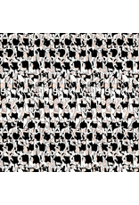 Carolyn Friedlander Memento, Explore in Black, Fabric Half-Yards
