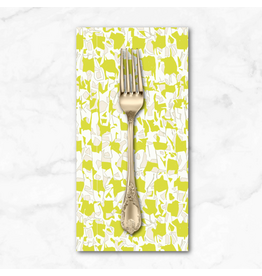 PD's Carolyn Friedlander Collection Memento, Explore in Citron, Dinner Napkin