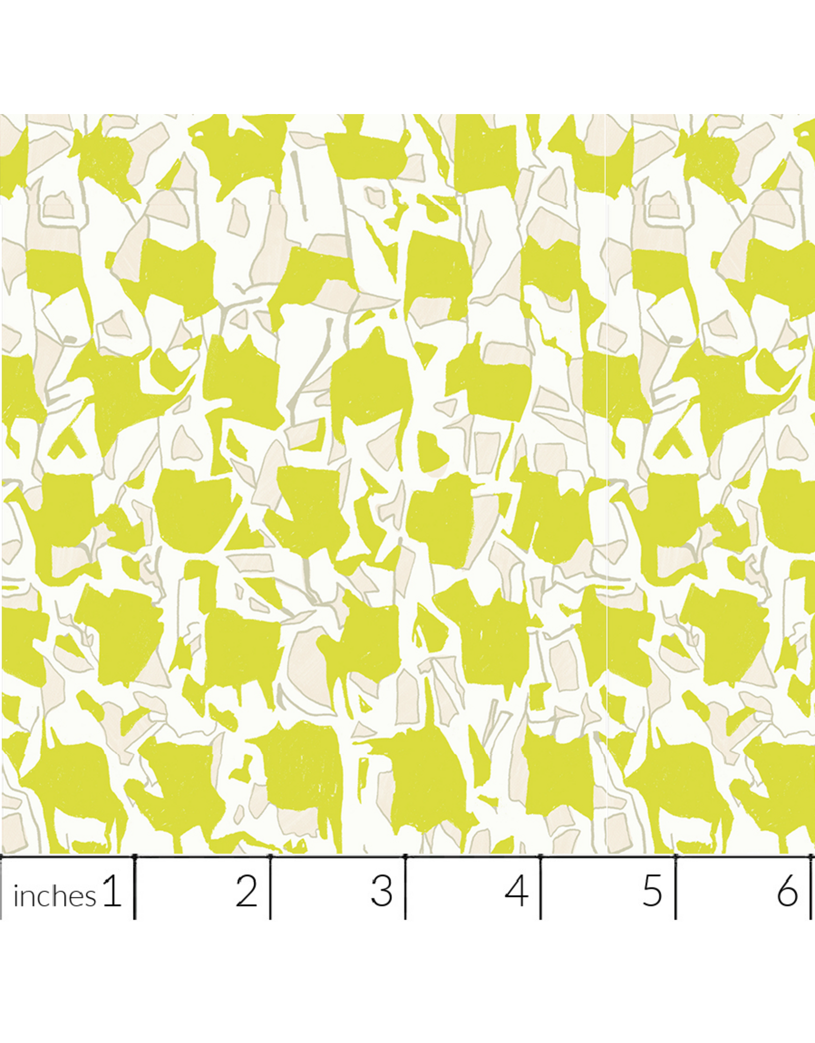 PD's Carolyn Friedlander Collection Memento, Explore in Citron, Dinner Napkin