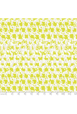 PD's Carolyn Friedlander Collection Memento, Explore in Citron, Dinner Napkin