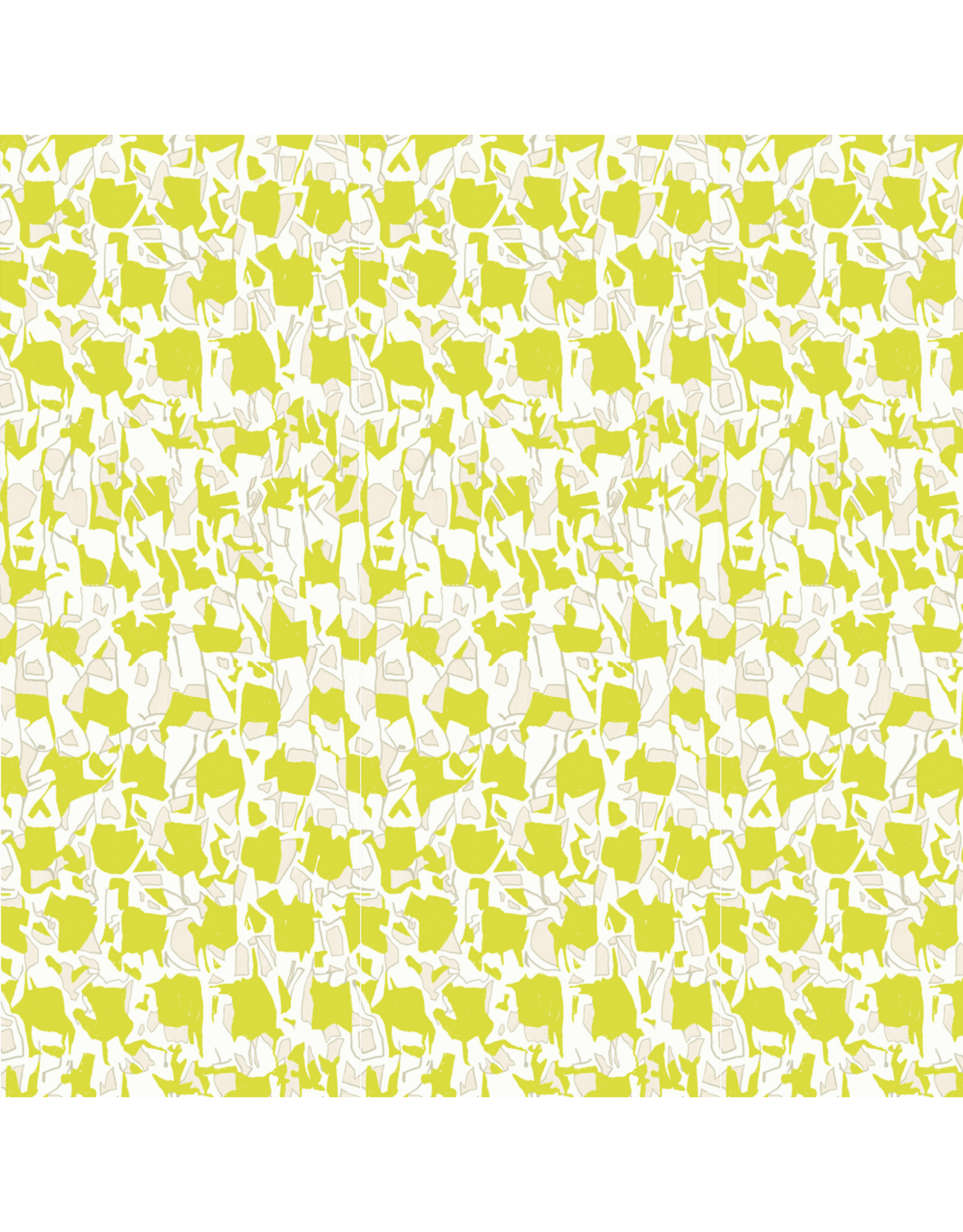 Carolyn Friedlander Memento, Explore in Citron, Fabric Half-Yards