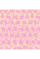 Carolyn Friedlander Memento, Explore in Pale Peach, Fabric Half-Yards