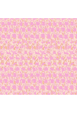 Carolyn Friedlander Memento, Explore in Pale Peach, Fabric Half-Yards