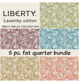 Liberty Fabrics Liberty, Emily Belle Fat Quarter Bundle - 5 pc.