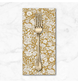 PD's Liberty of London Collection Liberty Emily Belle Collection, Golden Ochre, Dinner Napkin