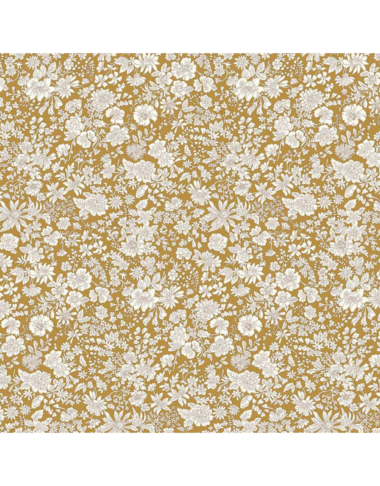 Liberty Fabrics Liberty Emily Belle Collection, Golden Ochre, Fabric Half-Yards