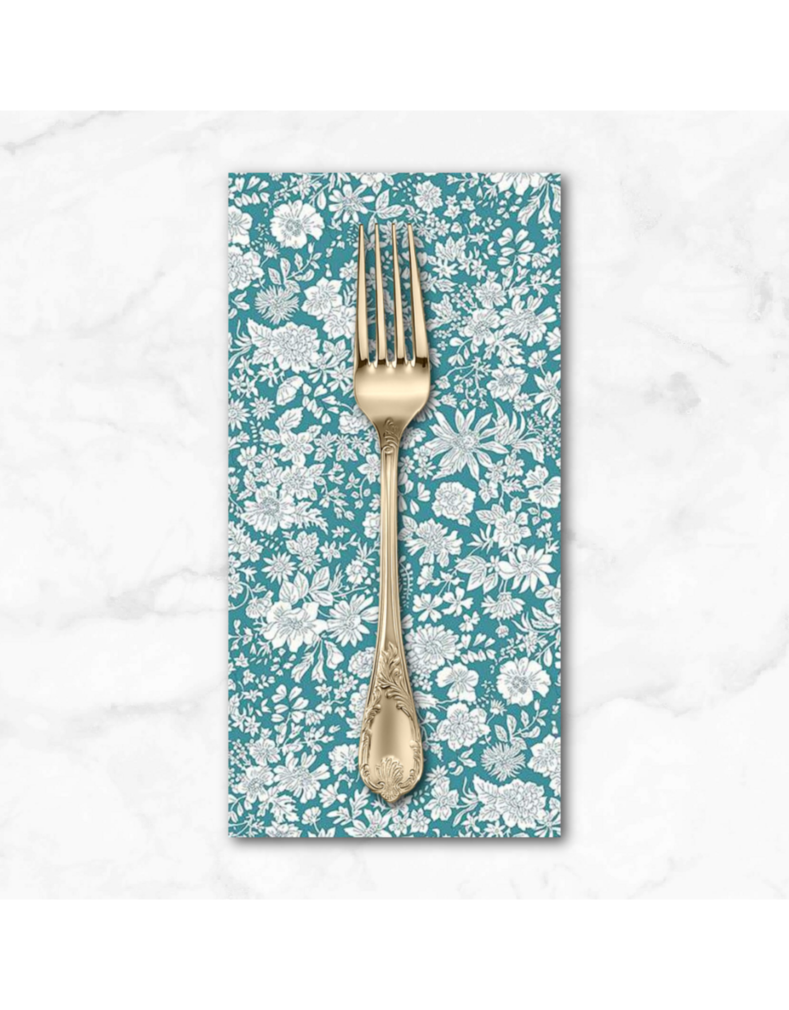 PD's Liberty of London Collection Liberty Emily Belle Collection, Peacock, Dinner Napkin