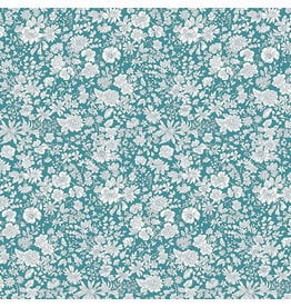 Liberty Fabrics Liberty Emily Belle Collection, Peacock, Fabric Half-Yards
