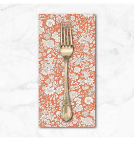 PD's Liberty of London Collection Liberty Emily Belle Collection, Tangerine, Dinner Napkin