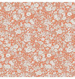 Liberty Fabrics Liberty Emily Belle Collection, Tangerine, Fabric Half-Yards