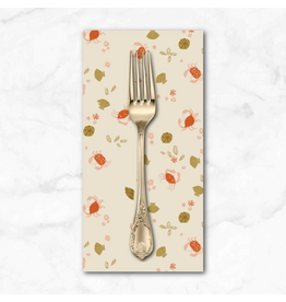 PD's Windham Collection Rocky Coast, Beach Combers in Pearl, Dinner Napkin