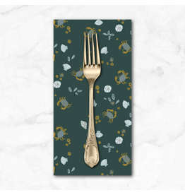 PD's Windham Collection Rocky Coast, Beach Combers in Phthalo, Dinner Napkin