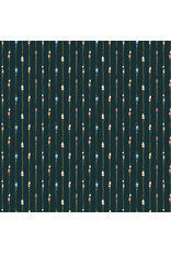 Windham Fabrics Rocky Coast, Buoys in Navy, Fabric Half-Yards