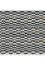 PD's Windham Collection Rocky Coast, Cottage Check in Navy, Dinner Napkin