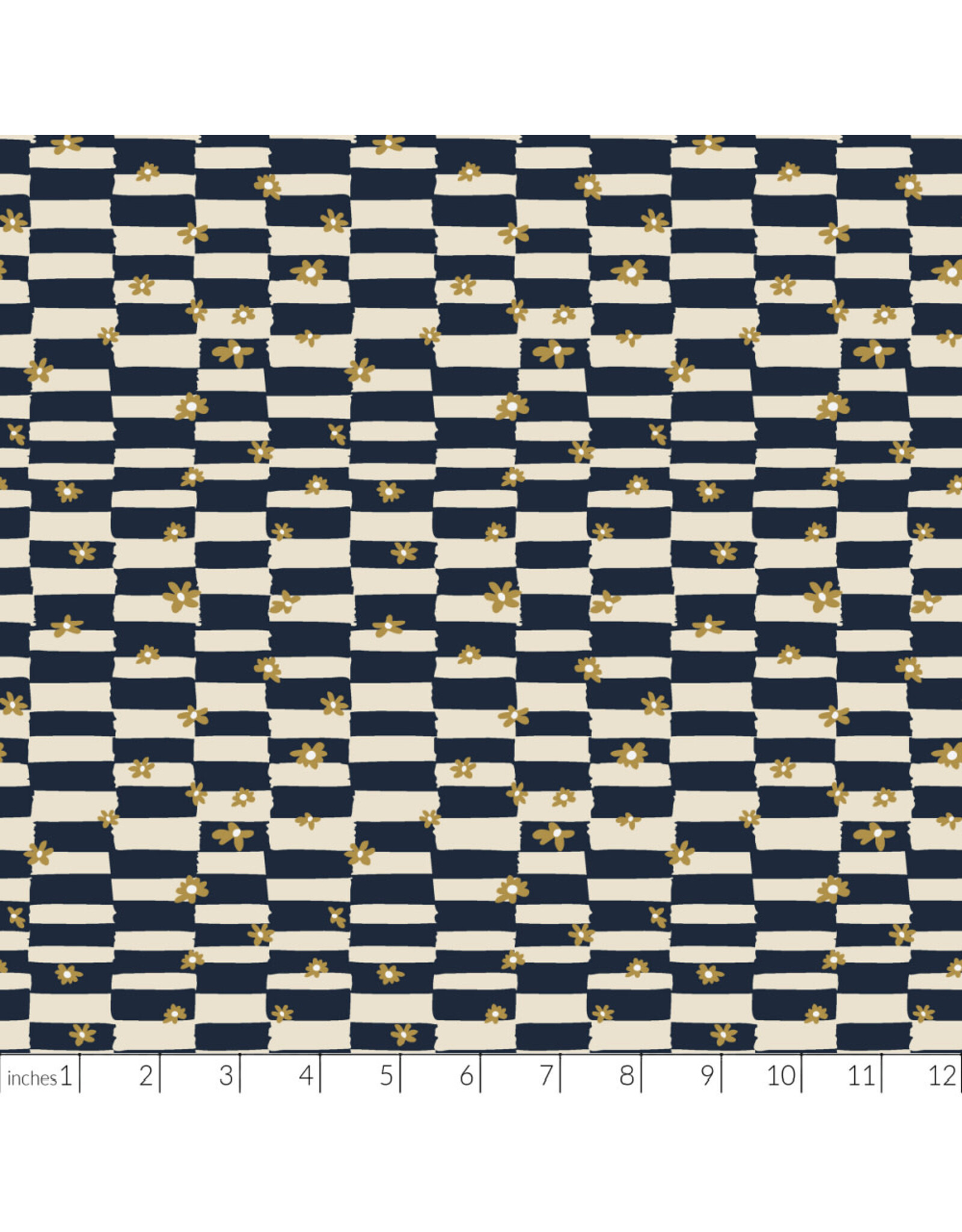 PD's Windham Collection Rocky Coast, Cottage Check in Navy, Dinner Napkin