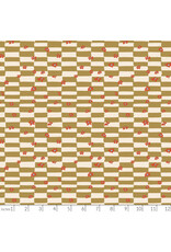 PD's Windham Collection Rocky Coast, Cottage Check in Ochre, Dinner Napkin